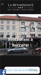 Mobile Screenshot of hotel-la-renaissance.com